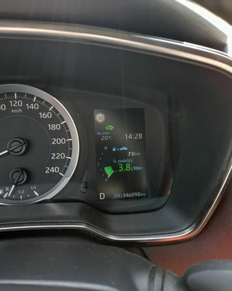 Toyota Corolla cena 61800 przebieg: 346000, rok produkcji 2019 z Oświęcim małe 191